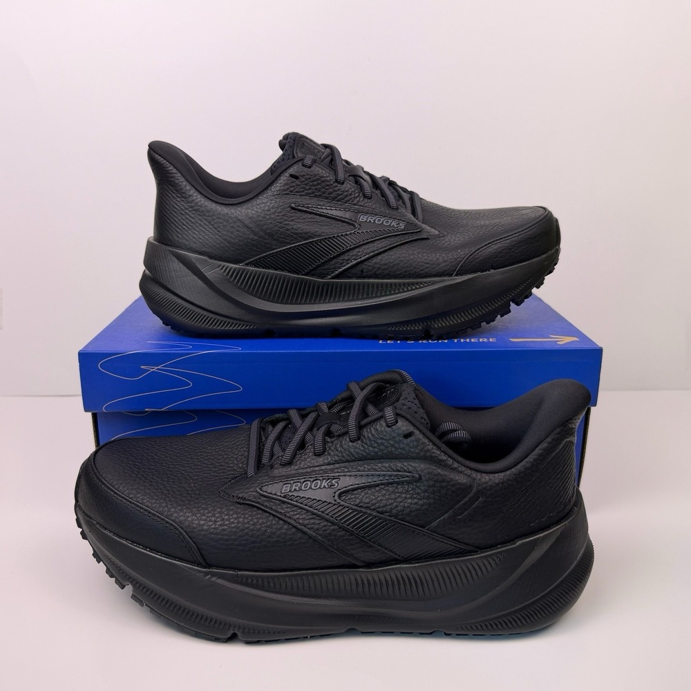 Brooks Ghost Max Slip Resistant Shoes Men's Size 8.5 Black 110495 1D 072